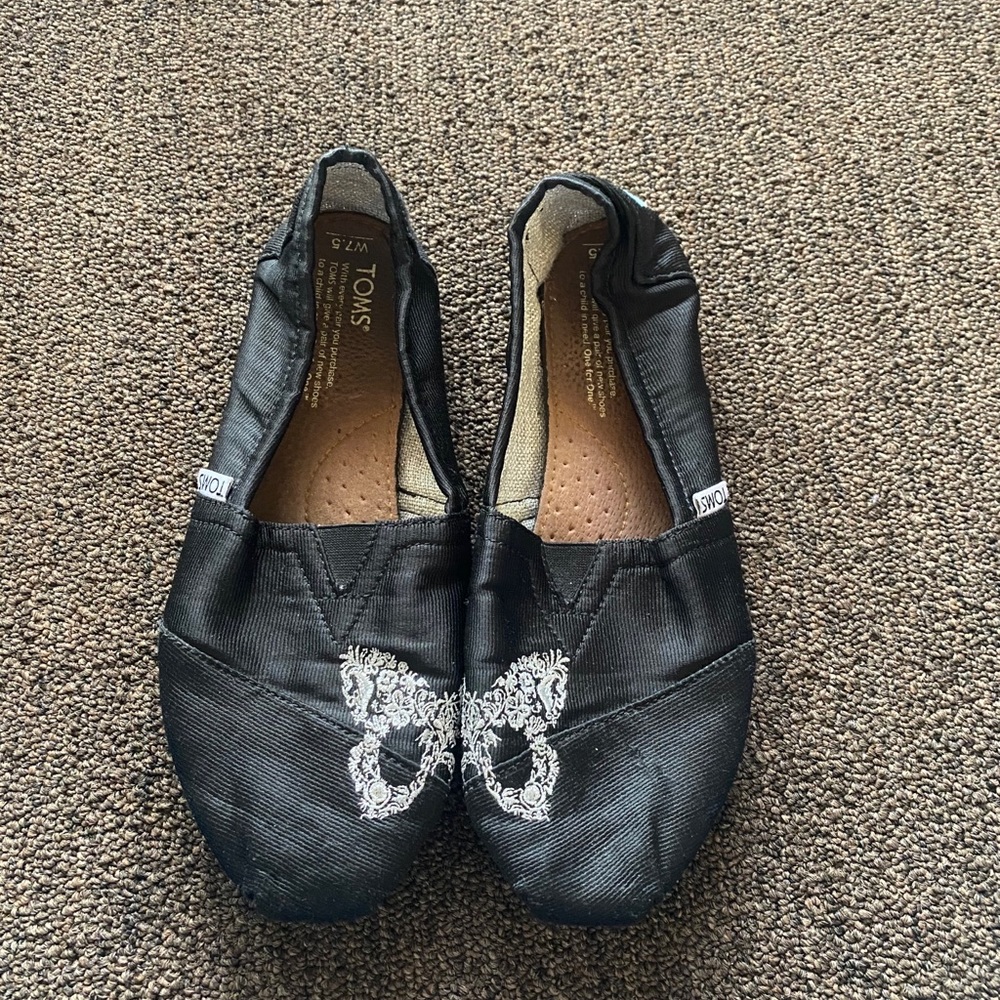 Butterfly Print Toms